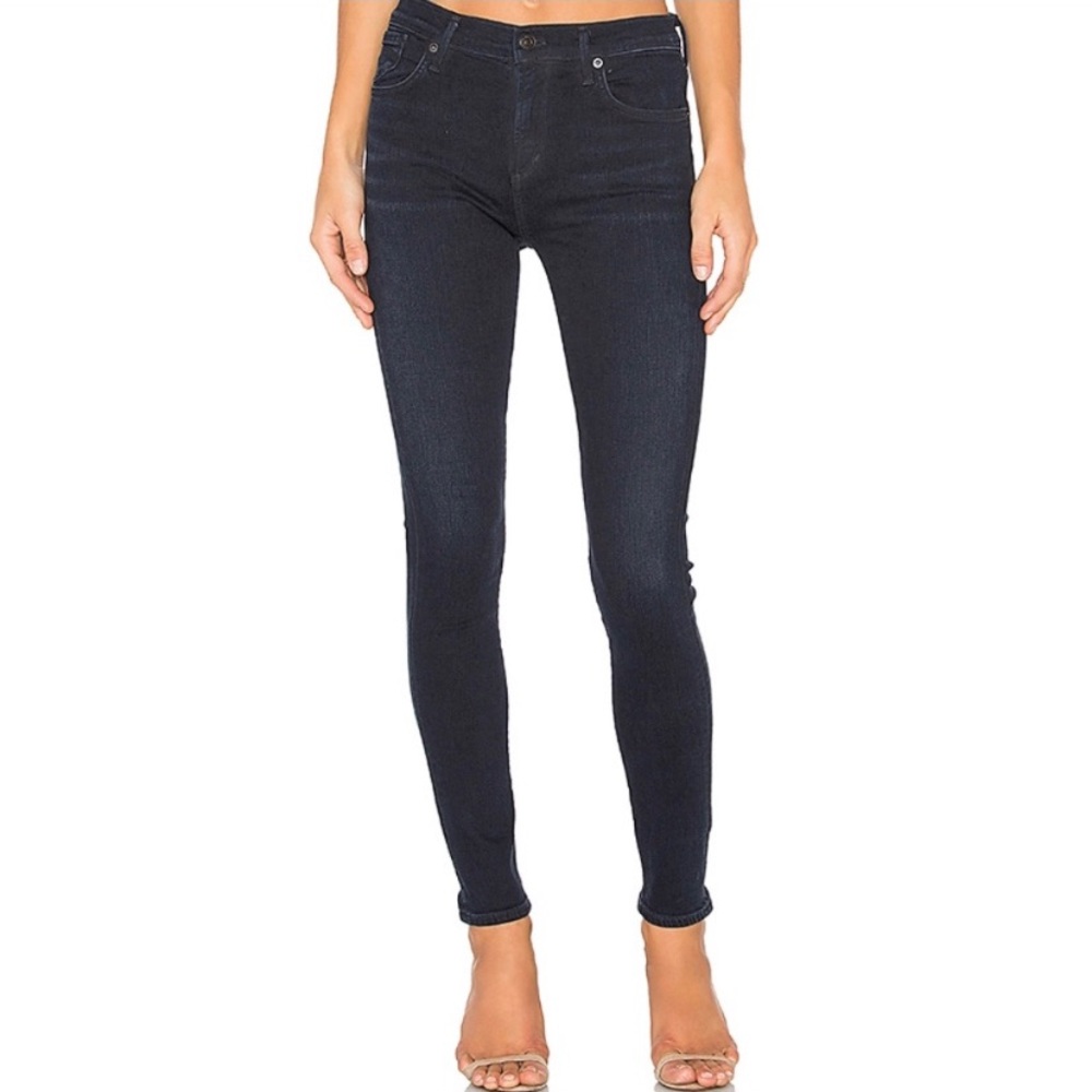 AGOLDE Sophie High Rise Skinny in Stage - Size 26